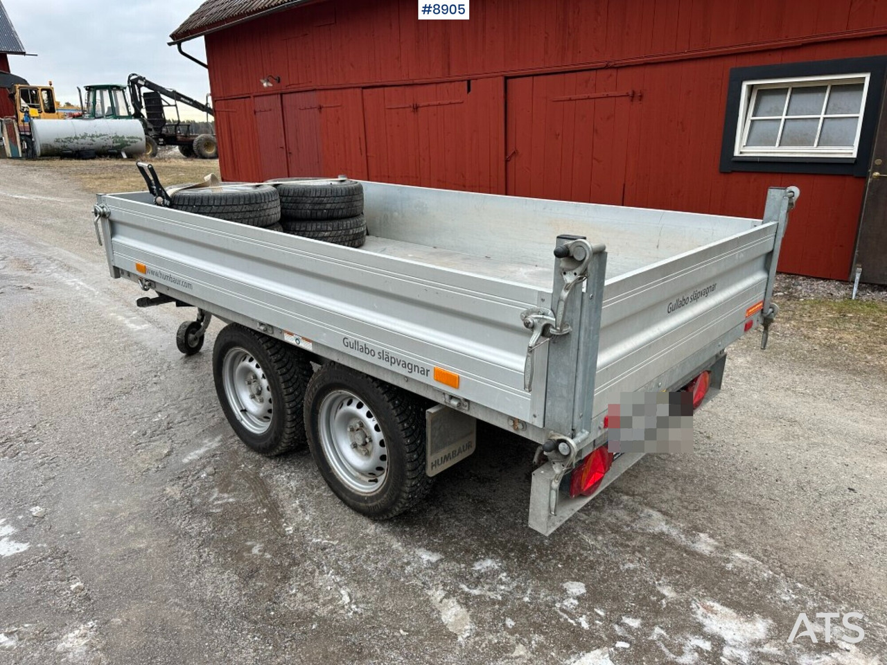 Hydraulic tipping trailer, Humbaur Garant 2500 - Kipper Anhänger: das Bild 3 Hydraulic tipping trailer, Humbaur Garant 2500 - Kipper Anhänger: das Bild 3