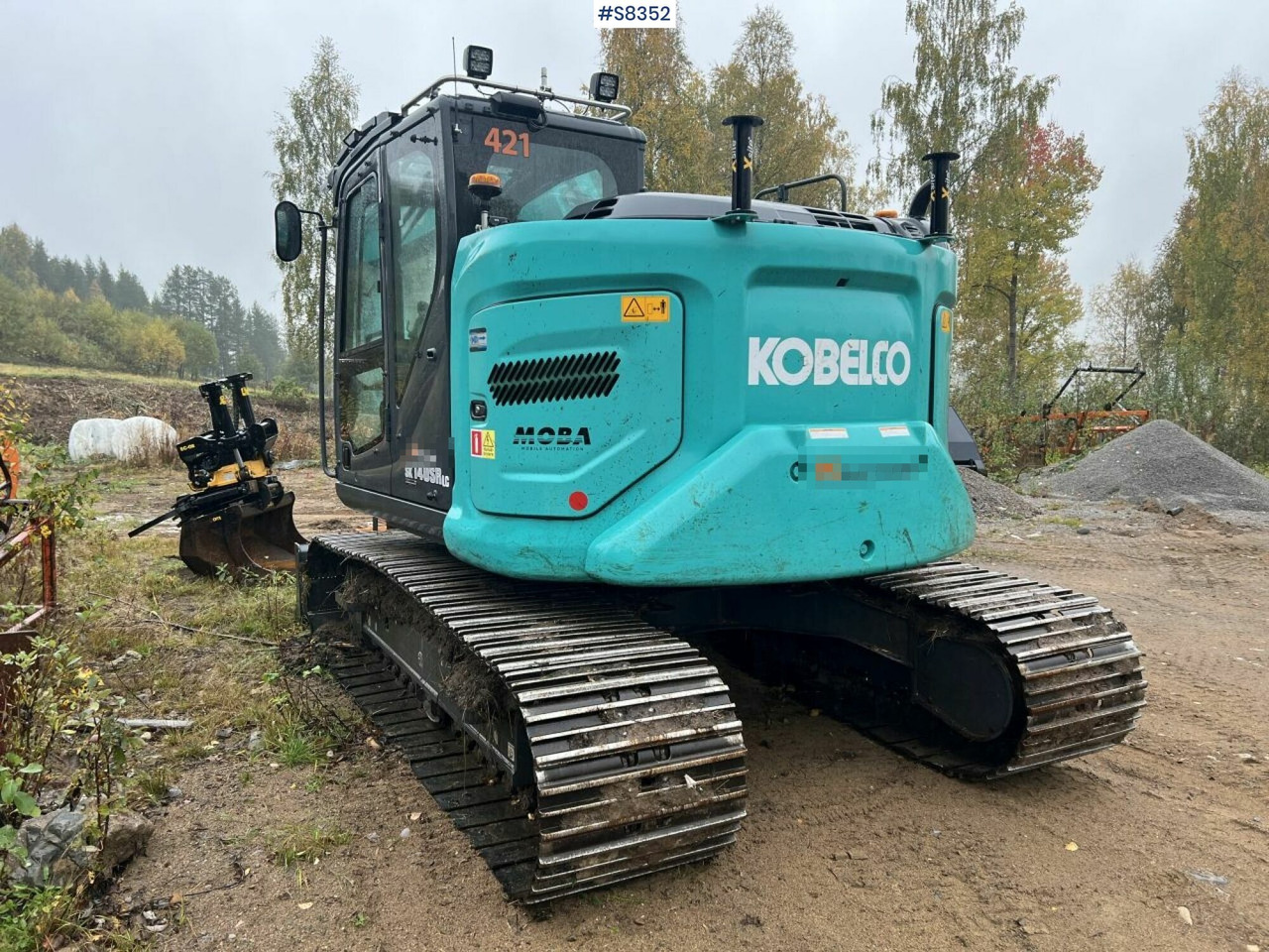 KOBELCO SK140 SRLC-7 with Trejon Cutting unit and Engcon tiltrotator (SEE VIDEO) - Kettenbagger: das Bild 3 KOBELCO SK140 SRLC-7 with Trejon Cutting unit and Engcon tiltrotator (SEE VIDEO) - Kettenbagger: das Bild 3