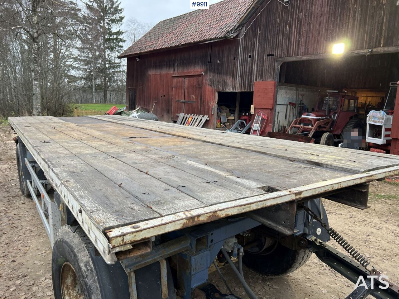 KRONE AZW 20E Container trailer with interchangeable body - Pritschenanhänger/ Plattformanhänger: das Bild 4 KRONE AZW 20E Container trailer with interchangeable body - Pritschenanhänger/ Plattformanhänger: das Bild 4