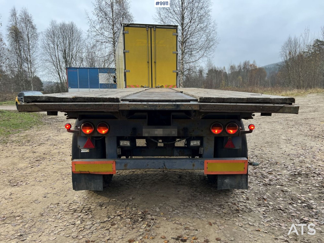 KRONE AZW 20E Container trailer with interchangeable body - Pritschenanhänger/ Plattformanhänger: das Bild 5 KRONE AZW 20E Container trailer with interchangeable body - Pritschenanhänger/ Plattformanhänger: das Bild 5