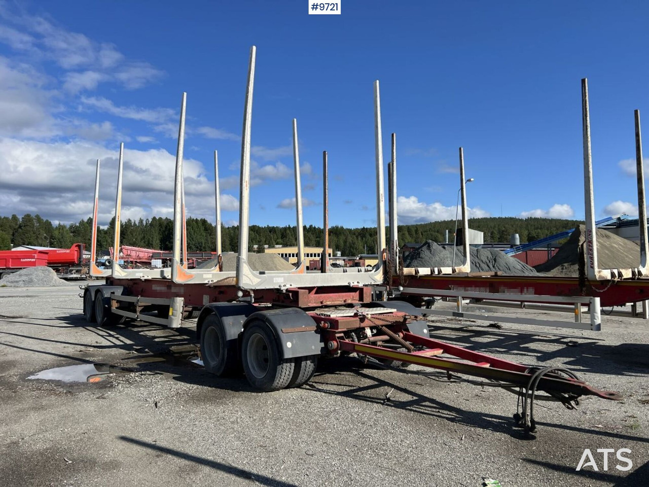 Kilafors SBB4A-36-105 Timber wagon - Holzanhänger: das Bild 2 Kilafors SBB4A-36-105 Timber wagon - Holzanhänger: das Bild 2