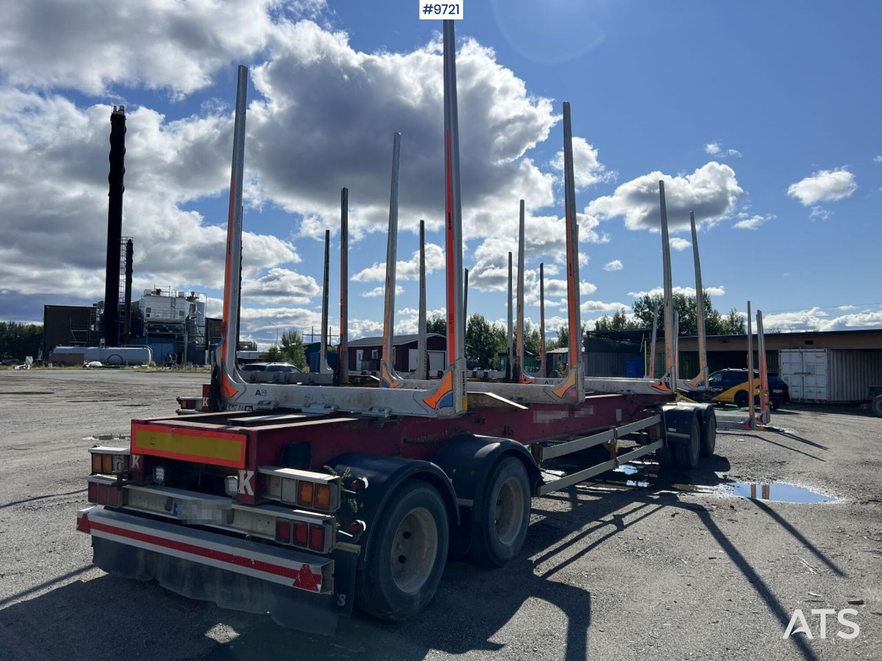 Kilafors SBB4A-36-105 Timber wagon - Holzanhänger: das Bild 3 Kilafors SBB4A-36-105 Timber wagon - Holzanhänger: das Bild 3