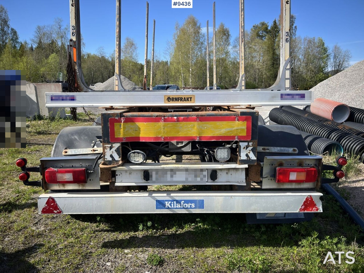 Kilafors SBB4A Logging trailer - Holzanhänger: das Bild 3 Kilafors SBB4A Logging trailer - Holzanhänger: das Bild 3