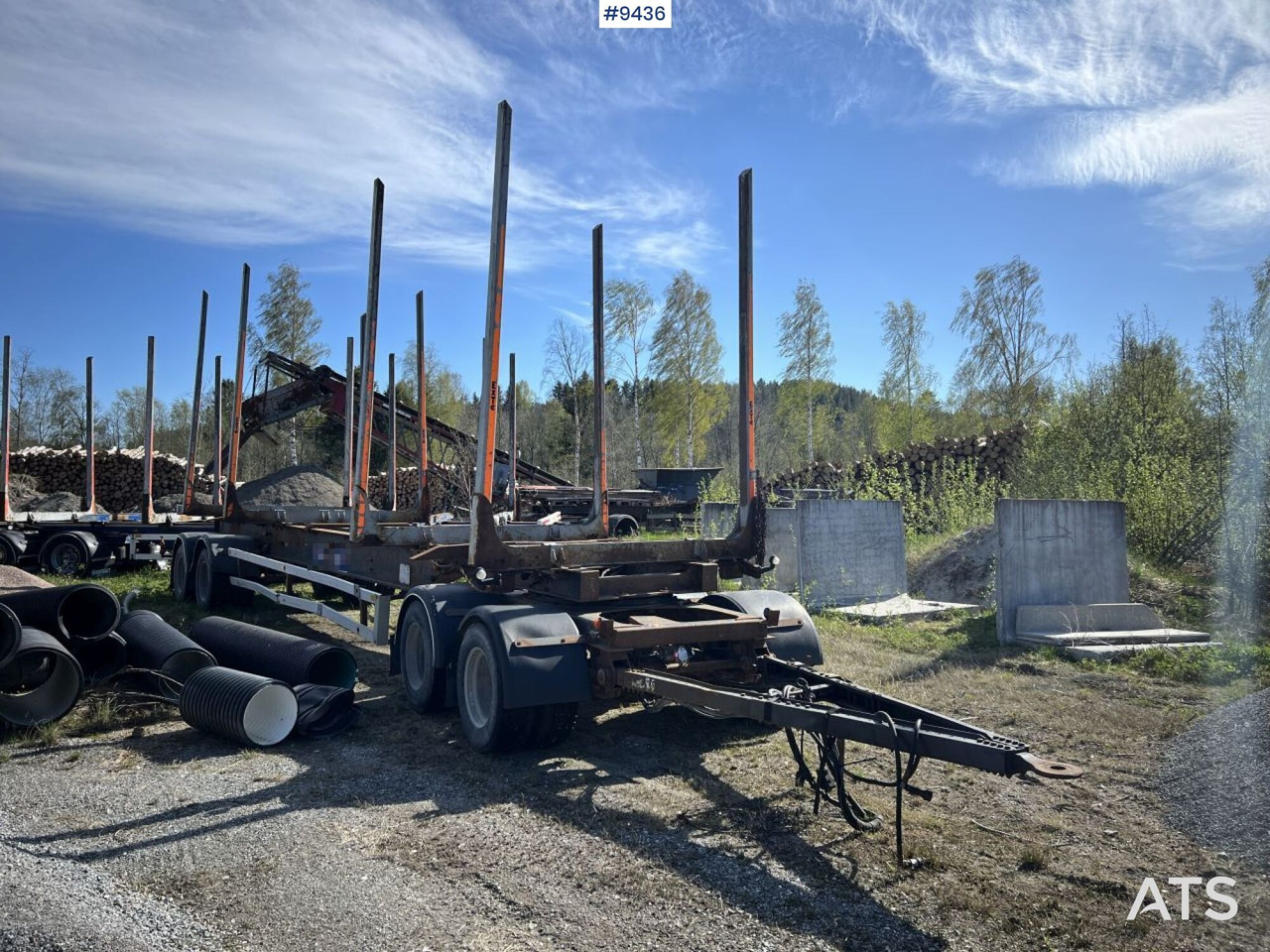 Kilafors SBB4A Logging trailer - Holzanhänger: das Bild 1 Kilafors SBB4A Logging trailer - Holzanhänger: das Bild 1