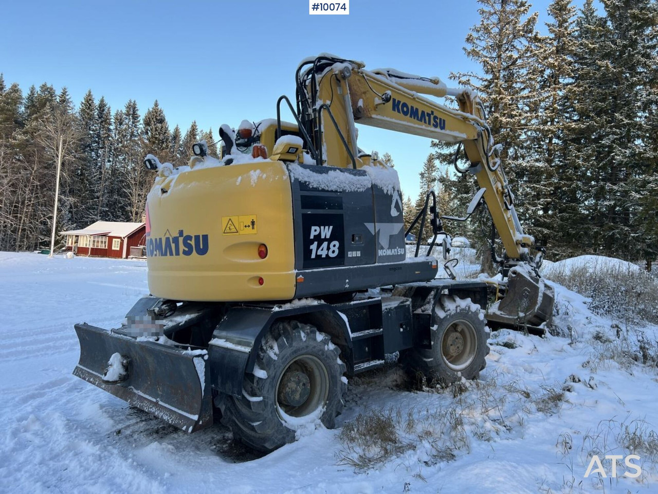 Komatsu PW148 Wheeled excavator with rotor and buckets - Mobilbagger: das Bild 5 Komatsu PW148 Wheeled excavator with rotor and buckets - Mobilbagger: das Bild 5