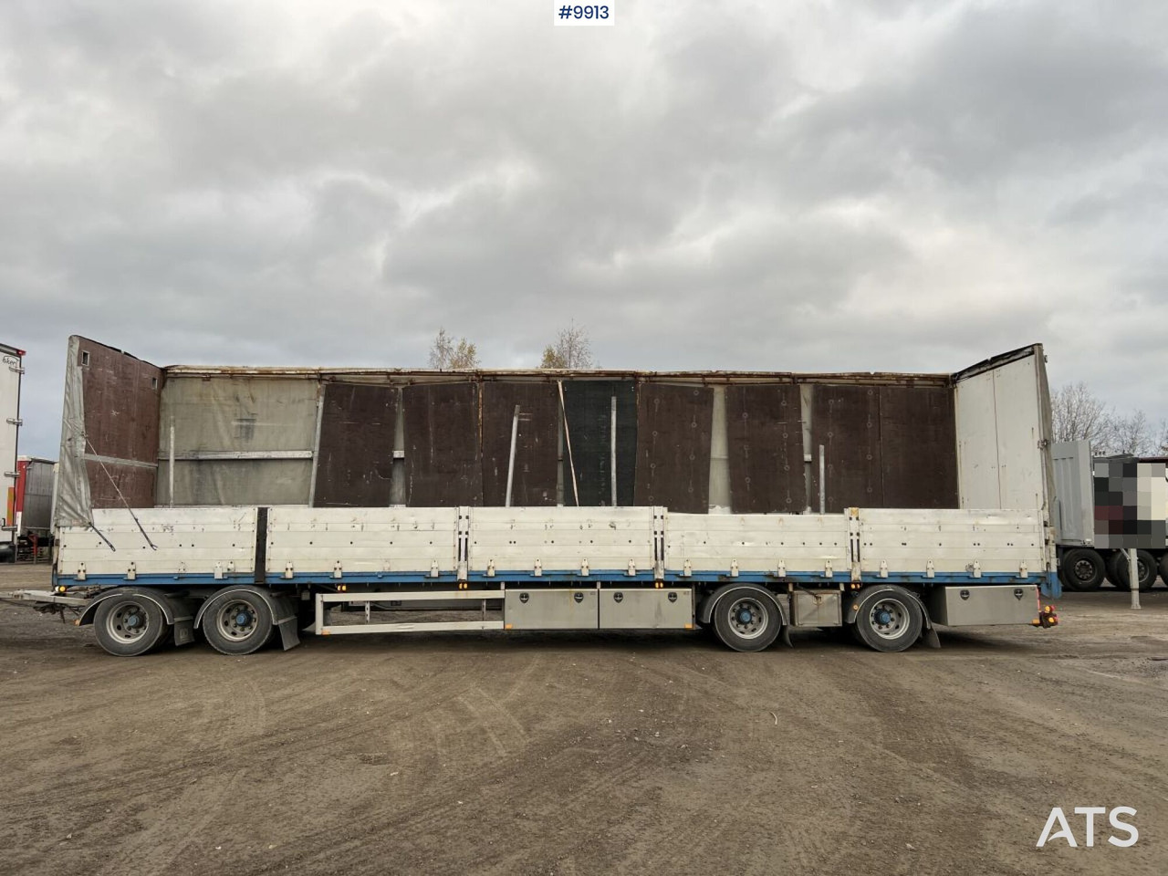 PARATOR SCV 18-20 Truck trailer with folding sides - Pritschenanhänger/ Plattformanhänger: das Bild 2 PARATOR SCV 18-20 Truck trailer with folding sides - Pritschenanhänger/ Plattformanhänger: das Bild 2