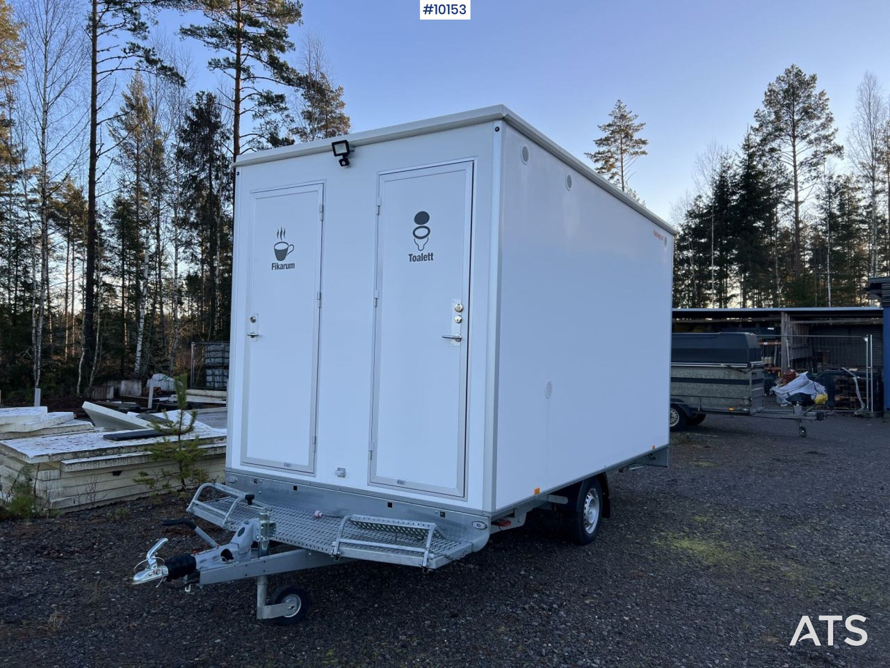 Personalvagn ALRO METAL - Wohncontainer, Anhänger: das Bild 2 Personalvagn ALRO METAL - Wohncontainer, Anhänger: das Bild 2