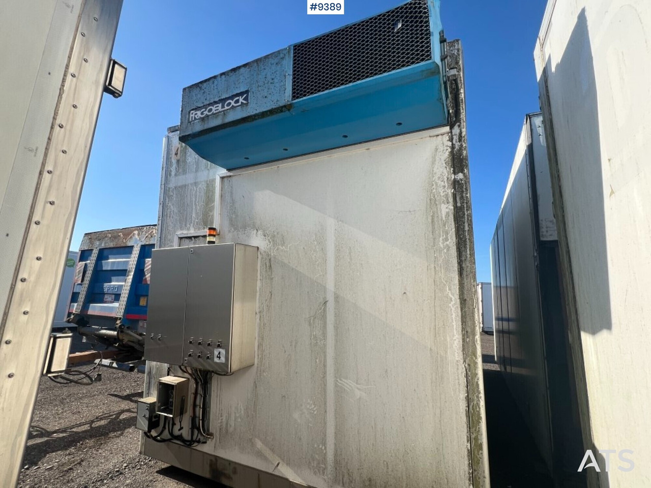 Kühlkofferaufbau Refrigerated trailer box - Lagab - 6ton: das Bild 7