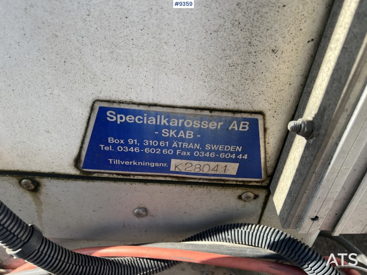 Refrigerated trailer cabinet SKAB - Kühlkofferaufbau: das Bild 5 Refrigerated trailer cabinet SKAB - Kühlkofferaufbau: das Bild 5