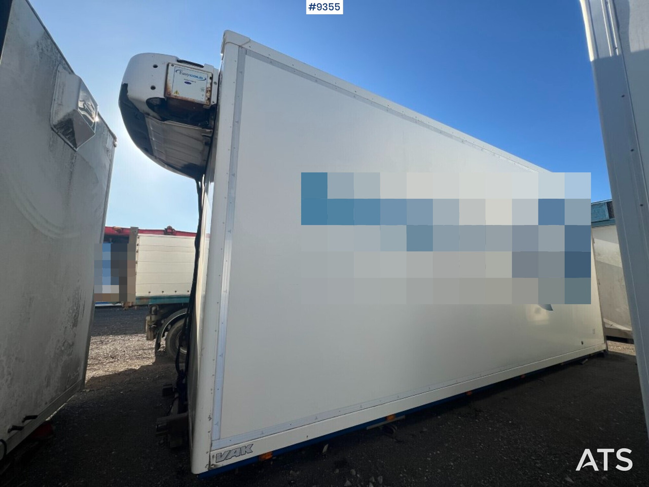 Refrigerated trailer cabinet VAK - Kühlkofferaufbau: das Bild 2 Refrigerated trailer cabinet VAK - Kühlkofferaufbau: das Bild 2
