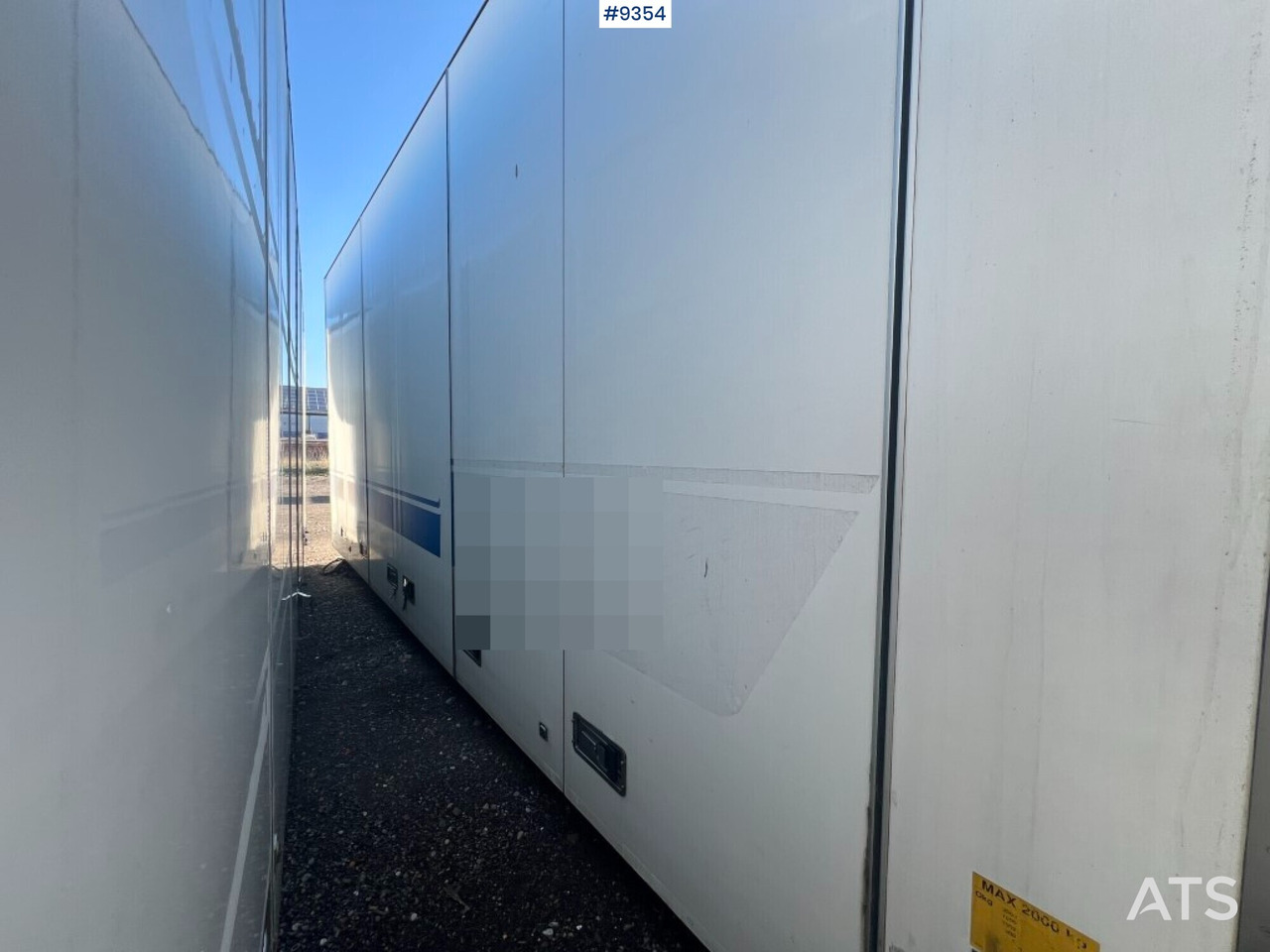 Refrigerated trailer cabinets- KRONE - Kühlkofferaufbau: das Bild 4 Refrigerated trailer cabinets- KRONE - Kühlkofferaufbau: das Bild 4