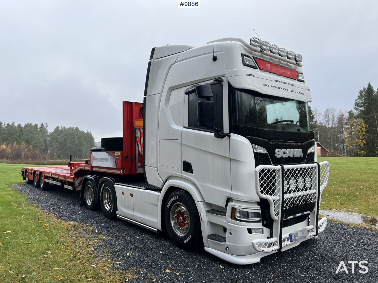 Scania R500 Tractor unit with Doll S3L Trombone Trailer - Sattelzugmaschine, Tieflader Auflieger: das Bild 1 Scania R500 Tractor unit with Doll S3L Trombone Trailer - Sattelzugmaschine, Tieflader Auflieger: das Bild 1