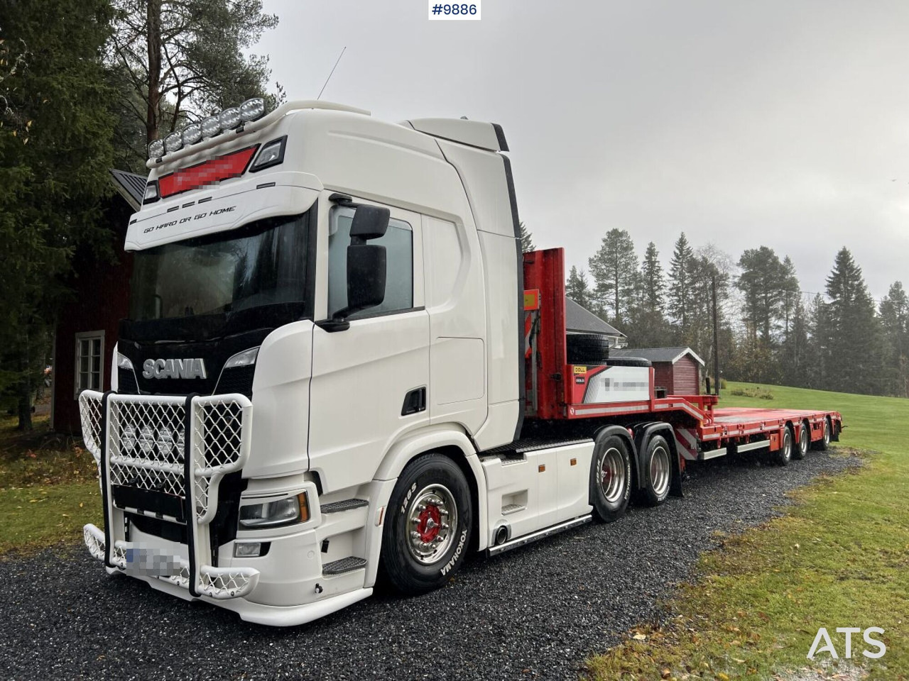 Scania R500 Tractor unit with Doll S3L Trombone Trailer - Sattelzugmaschine, Tieflader Auflieger: das Bild 2 Scania R500 Tractor unit with Doll S3L Trombone Trailer - Sattelzugmaschine, Tieflader Auflieger: das Bild 2