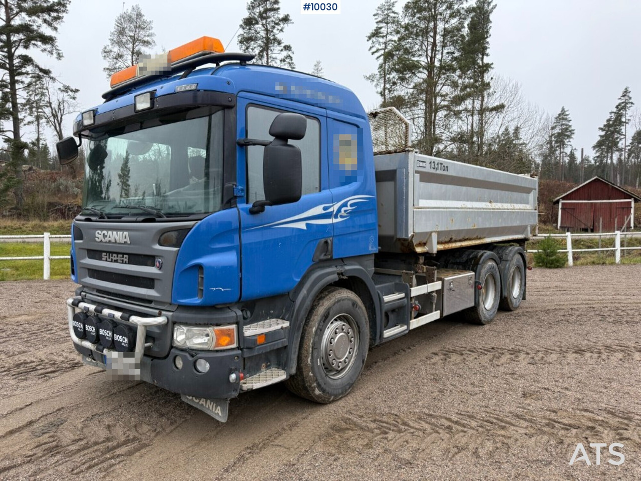 Scania P380 6X4 tipper truck (VIDEO) - Kipper: das Bild 1 Scania P380 6X4 tipper truck (VIDEO) - Kipper: das Bild 1