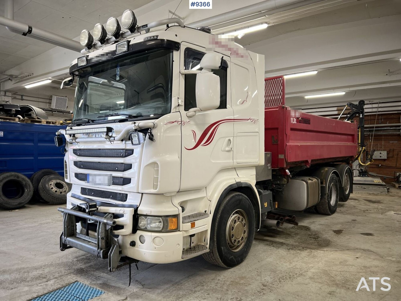 Scania R560 with laxo lock and plow equipment - Kipper: das Bild 1 Scania R560 with laxo lock and plow equipment - Kipper: das Bild 1