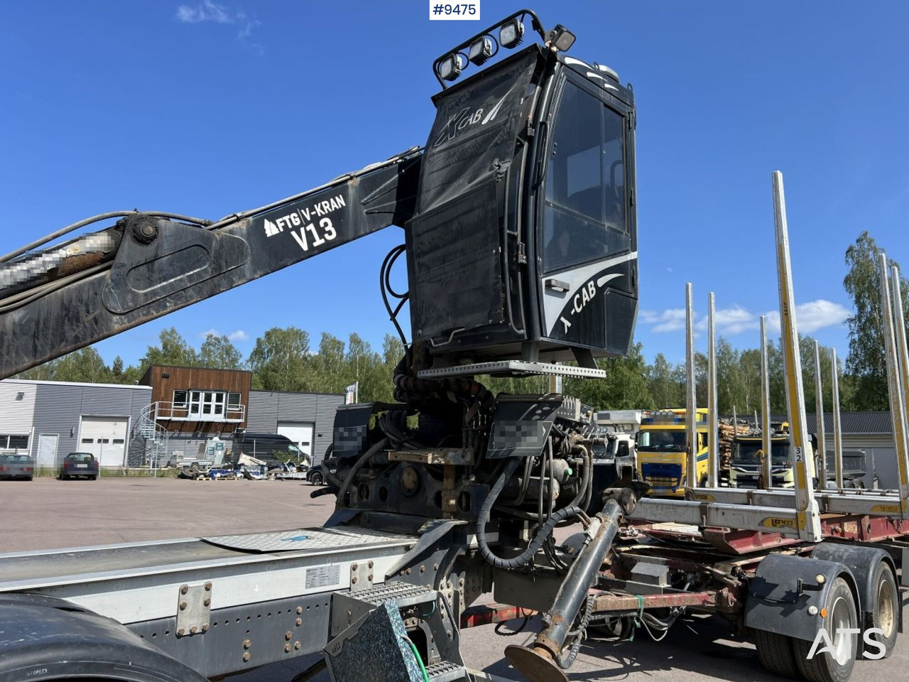 Scania R580 Timmerbil med kran och släp, Timmerekipage - Holztransporter: das Bild 5 Scania R580 Timmerbil med kran och släp, Timmerekipage - Holztransporter: das Bild 5