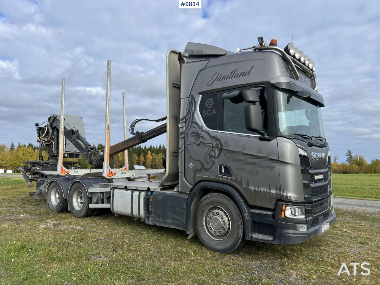 Scania R650 Timber truck with Kesla crane - Holztransporter, Autokran: das Bild 5 Scania R650 Timber truck with Kesla crane - Holztransporter, Autokran: das Bild 5