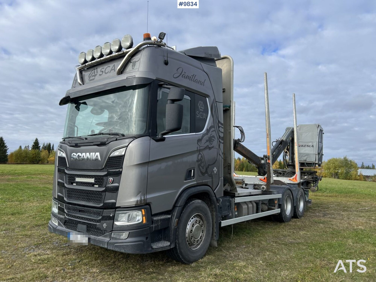 Scania R650 Timber truck with Kesla crane - Holztransporter, Autokran: das Bild 1 Scania R650 Timber truck with Kesla crane - Holztransporter, Autokran: das Bild 1