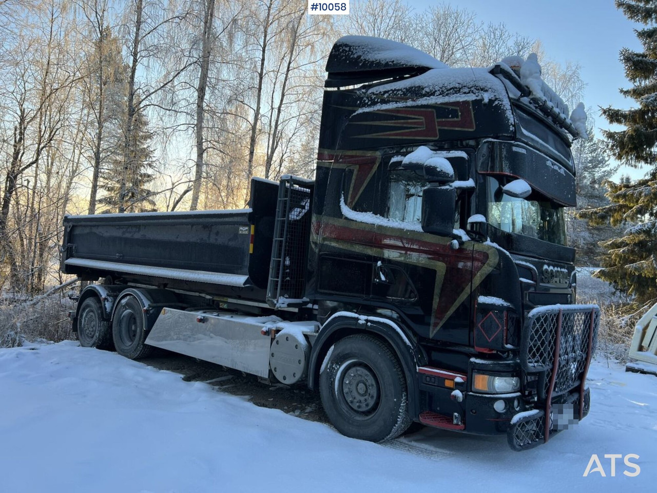 Scania R730 Hooklift truck with double flatbed - Abrollkipper: das Bild 3 Scania R730 Hooklift truck with double flatbed - Abrollkipper: das Bild 3