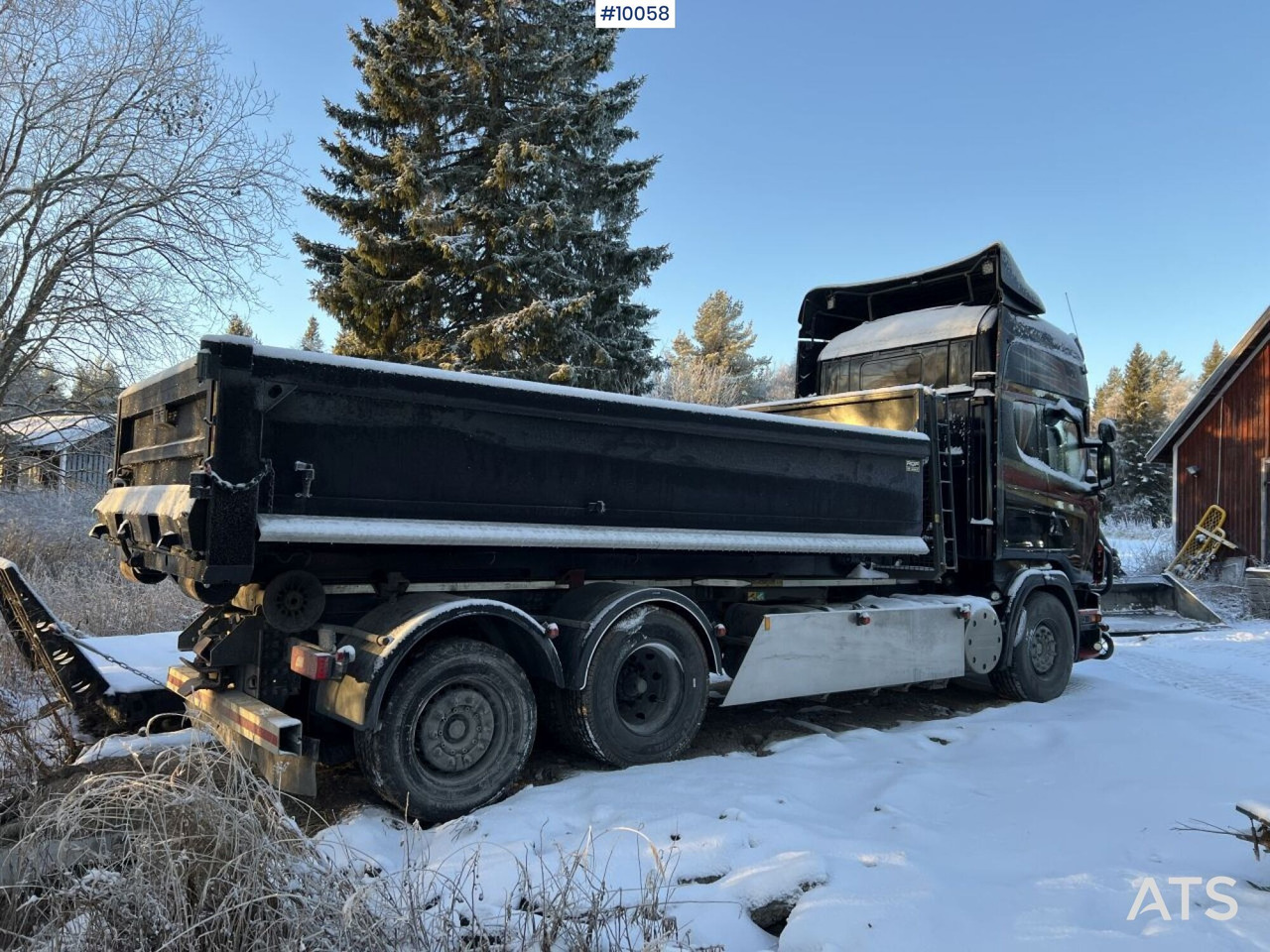 Scania R730 Hooklift truck with double flatbed - Abrollkipper: das Bild 4 Scania R730 Hooklift truck with double flatbed - Abrollkipper: das Bild 4