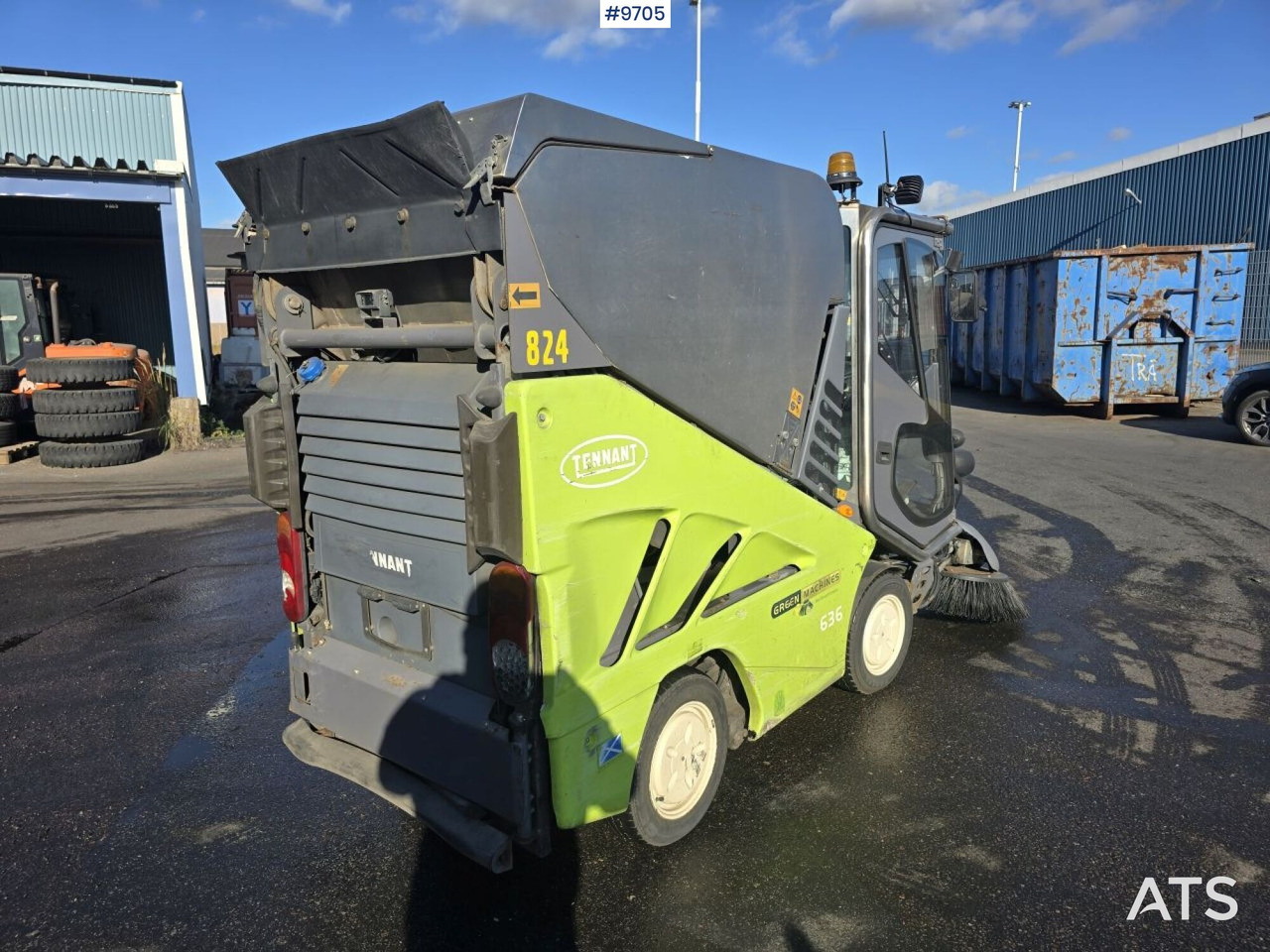 Sweeper - Tennant 636 (SEE VIDEO) - Kehrmaschine: das Bild 3 Sweeper - Tennant 636 (SEE VIDEO) - Kehrmaschine: das Bild 3