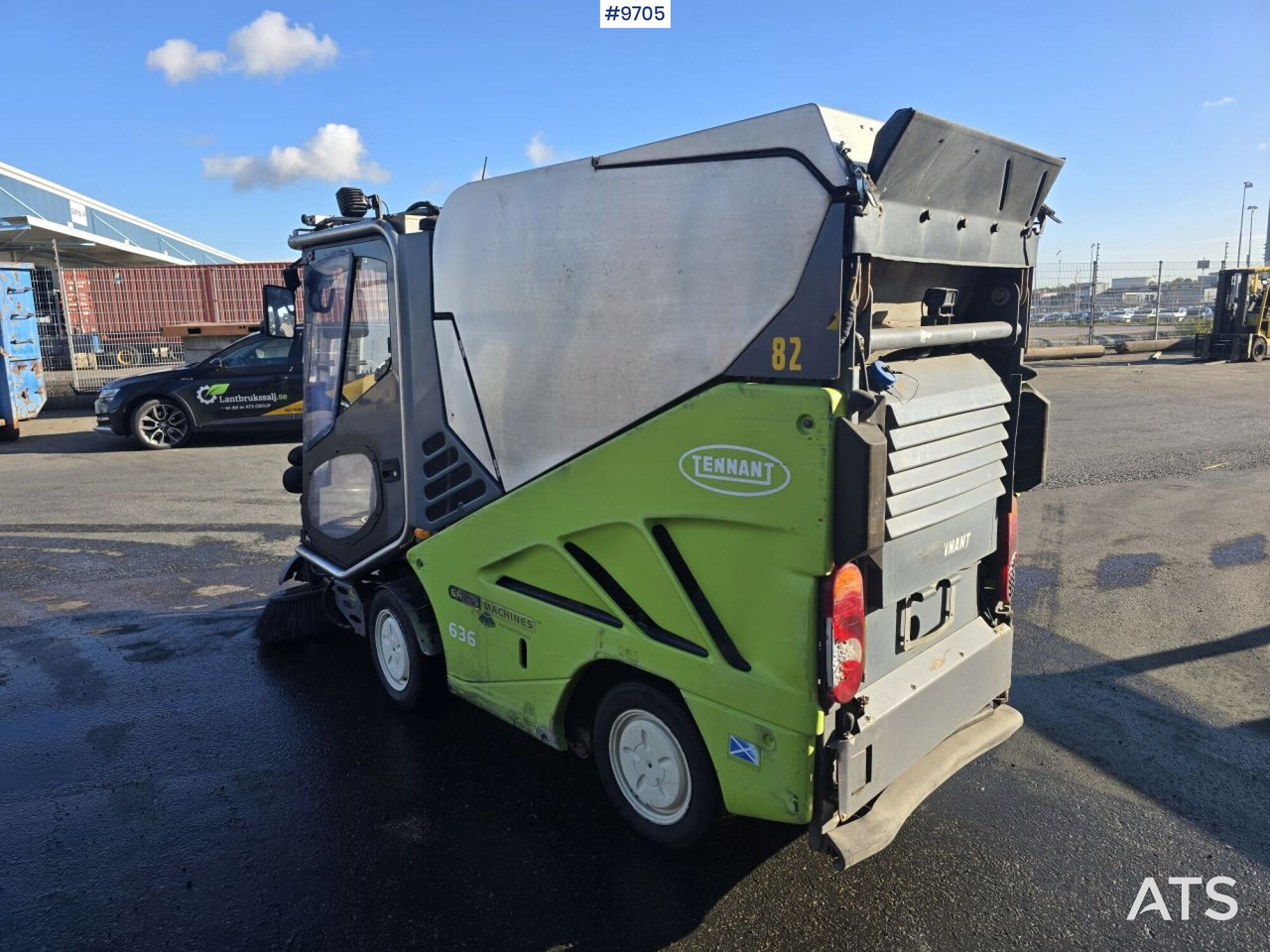 Sweeper - Tennant 636 (SEE VIDEO) - Kehrmaschine: das Bild 4 Sweeper - Tennant 636 (SEE VIDEO) - Kehrmaschine: das Bild 4