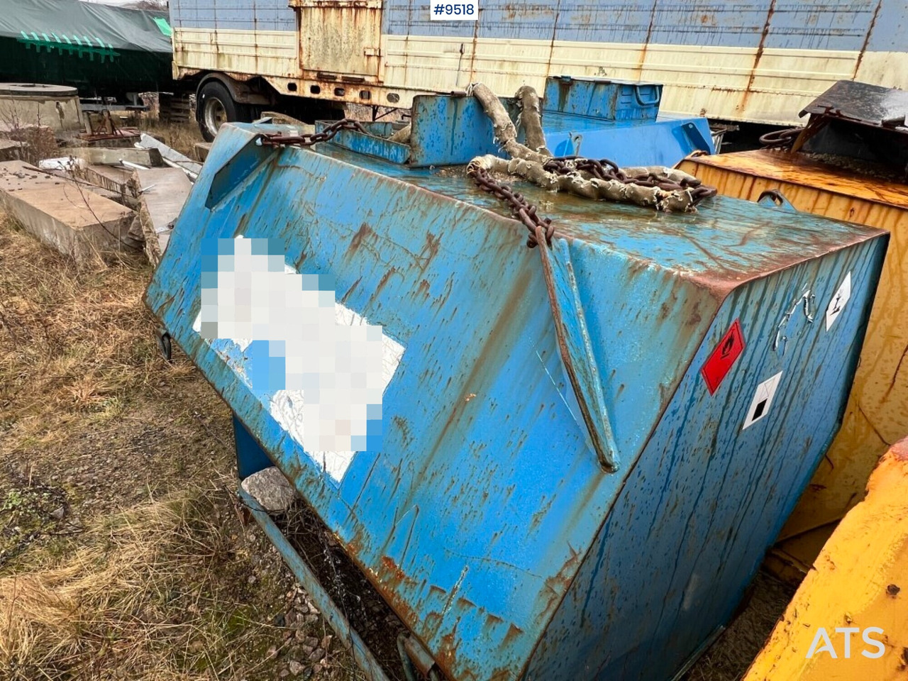 Tank diesel - 1,5 cubic - J-O Fherm dumper - Lagertank: das Bild 1 Tank diesel - 1,5 cubic - J-O Fherm dumper - Lagertank: das Bild 1