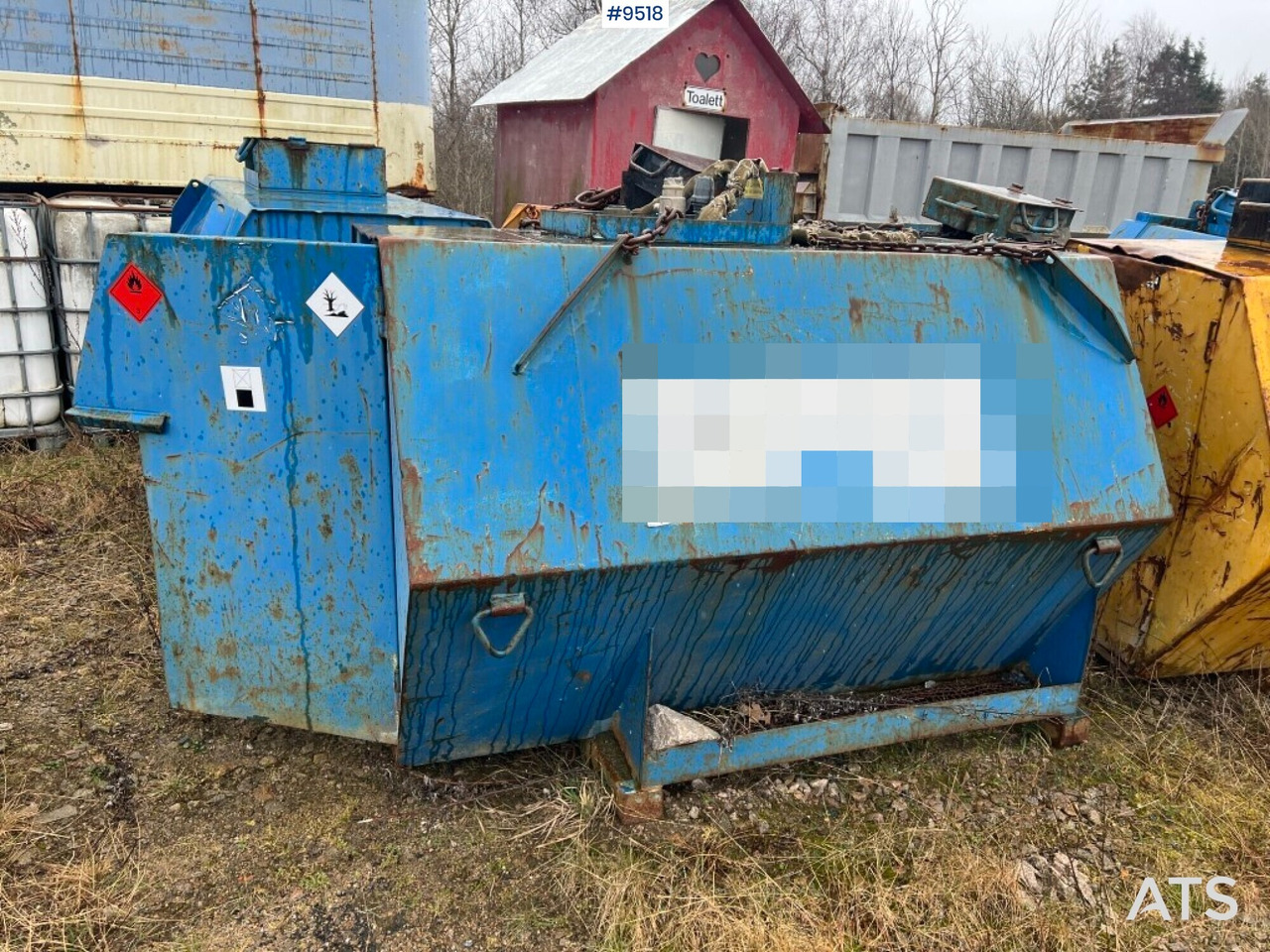 Tank diesel - 1,5 cubic - J-O Fherm dumper - Lagertank: das Bild 2 Tank diesel - 1,5 cubic - J-O Fherm dumper - Lagertank: das Bild 2