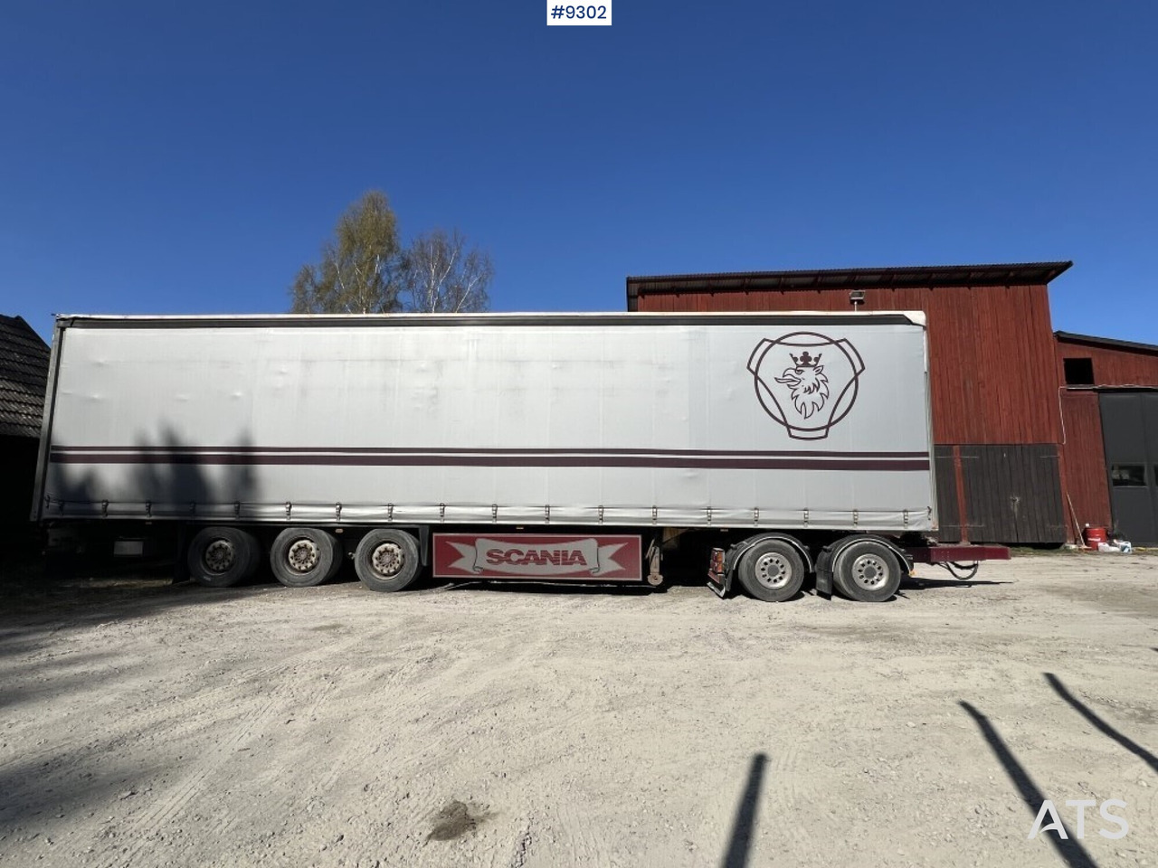 Trailer SCHMITZ SCS 24/L-13,62 with dolly - Planenanhänger: das Bild 5 Trailer SCHMITZ SCS 24/L-13,62 with dolly - Planenanhänger: das Bild 5
