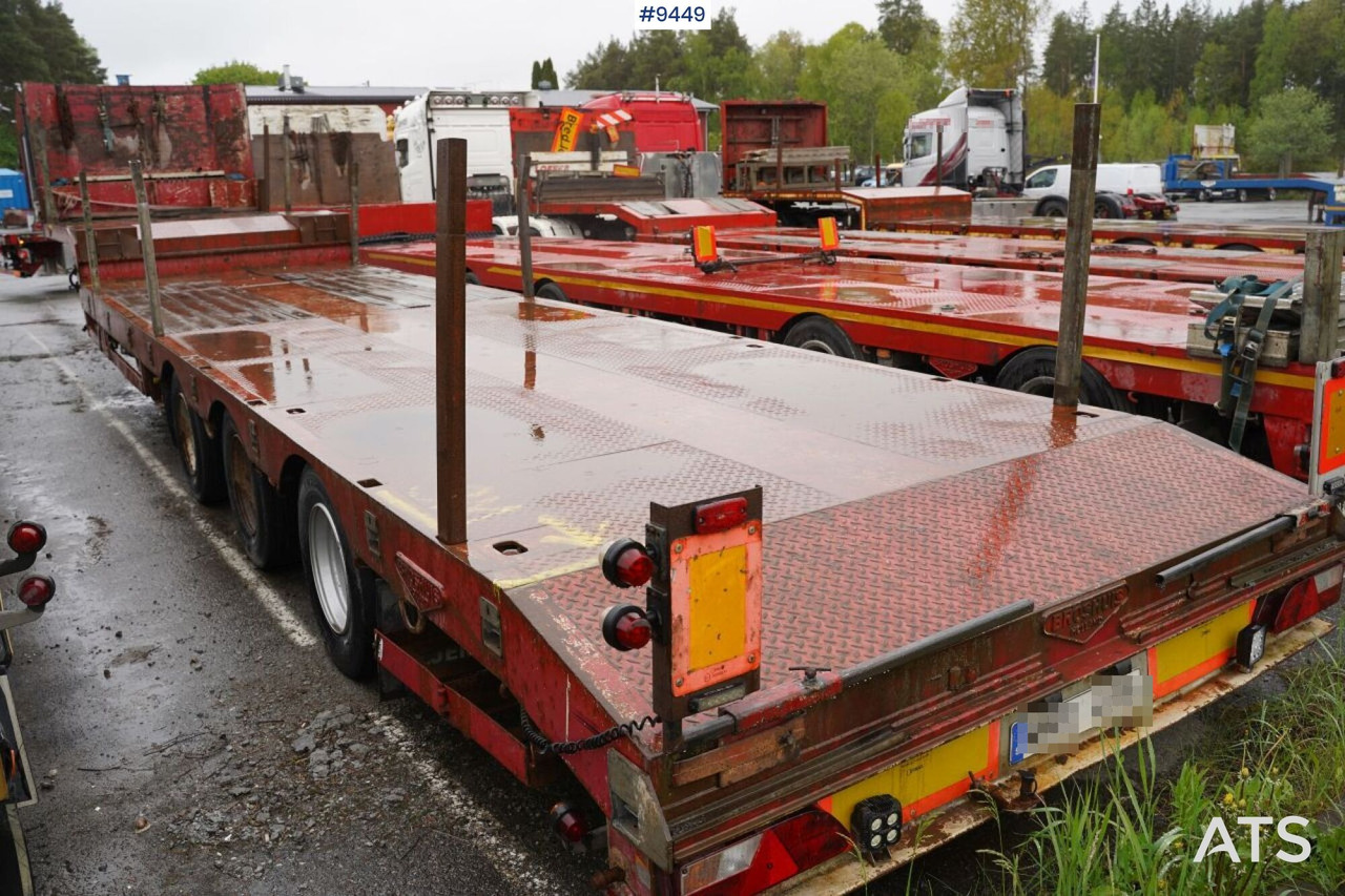 Trombon trailer BROSHUIS E-2190/27 - Tieflader Anhänger: das Bild 1 Trombon trailer BROSHUIS E-2190/27 - Tieflader Anhänger: das Bild 1