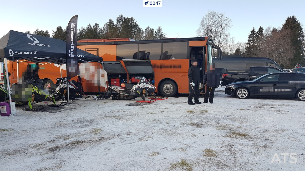 VOLVO B10M-70B Motorhome / Snowmobile bus with rear lift - Camper Van: das Bild 2 VOLVO B10M-70B Motorhome / Snowmobile bus with rear lift - Camper Van: das Bild 2