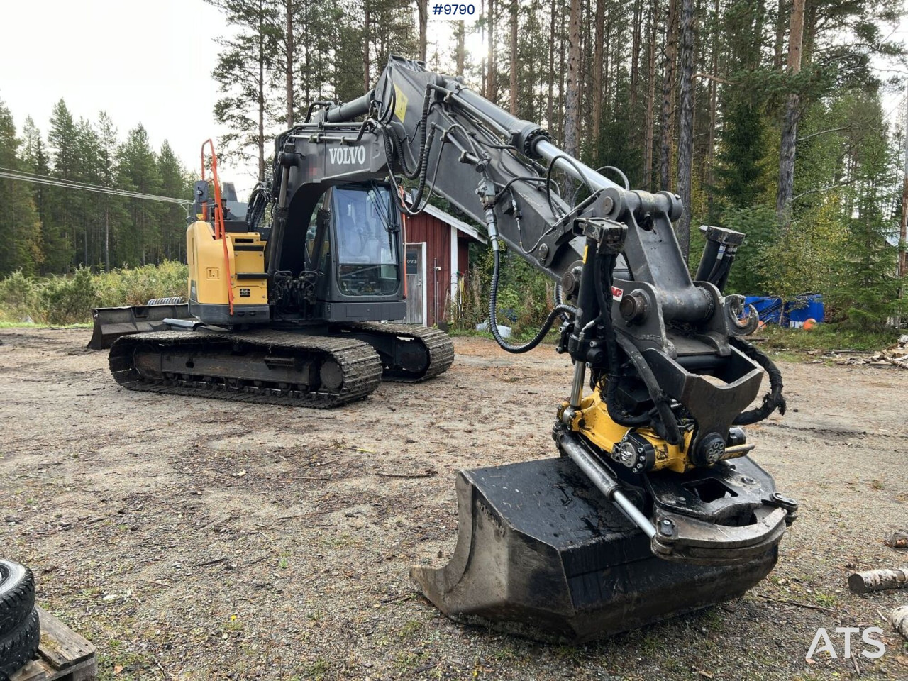 VOLVO ECR145 EL Excavator with attachments - Kettenbagger: das Bild 3 VOLVO ECR145 EL Excavator with attachments - Kettenbagger: das Bild 3