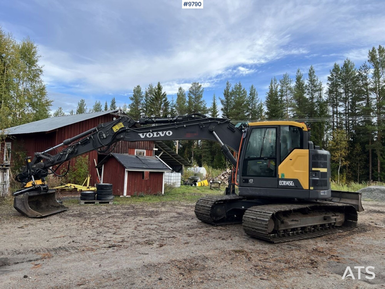 VOLVO ECR145 EL Excavator with attachments - Kettenbagger: das Bild 1 VOLVO ECR145 EL Excavator with attachments - Kettenbagger: das Bild 1