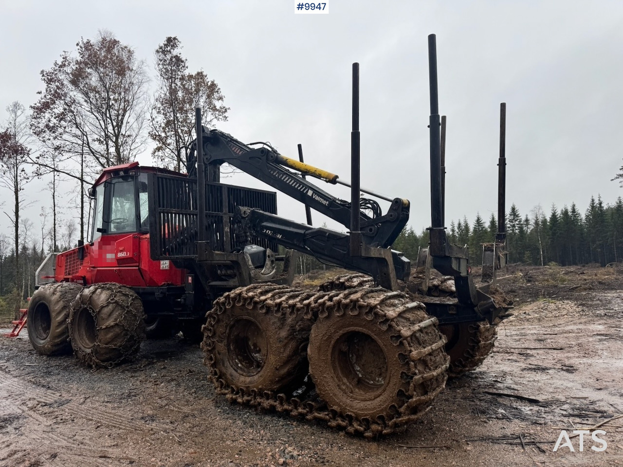 Valmet 860 forwarder (VIDEO) - Forwarder: das Bild 4 Valmet 860 forwarder (VIDEO) - Forwarder: das Bild 4