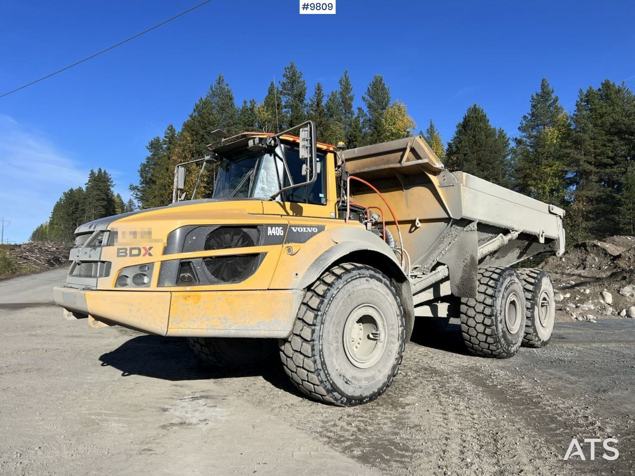 Volvo A40G dump truck - Knickgelenkter Dumper: das Bild 2 Volvo A40G dump truck - Knickgelenkter Dumper: das Bild 2