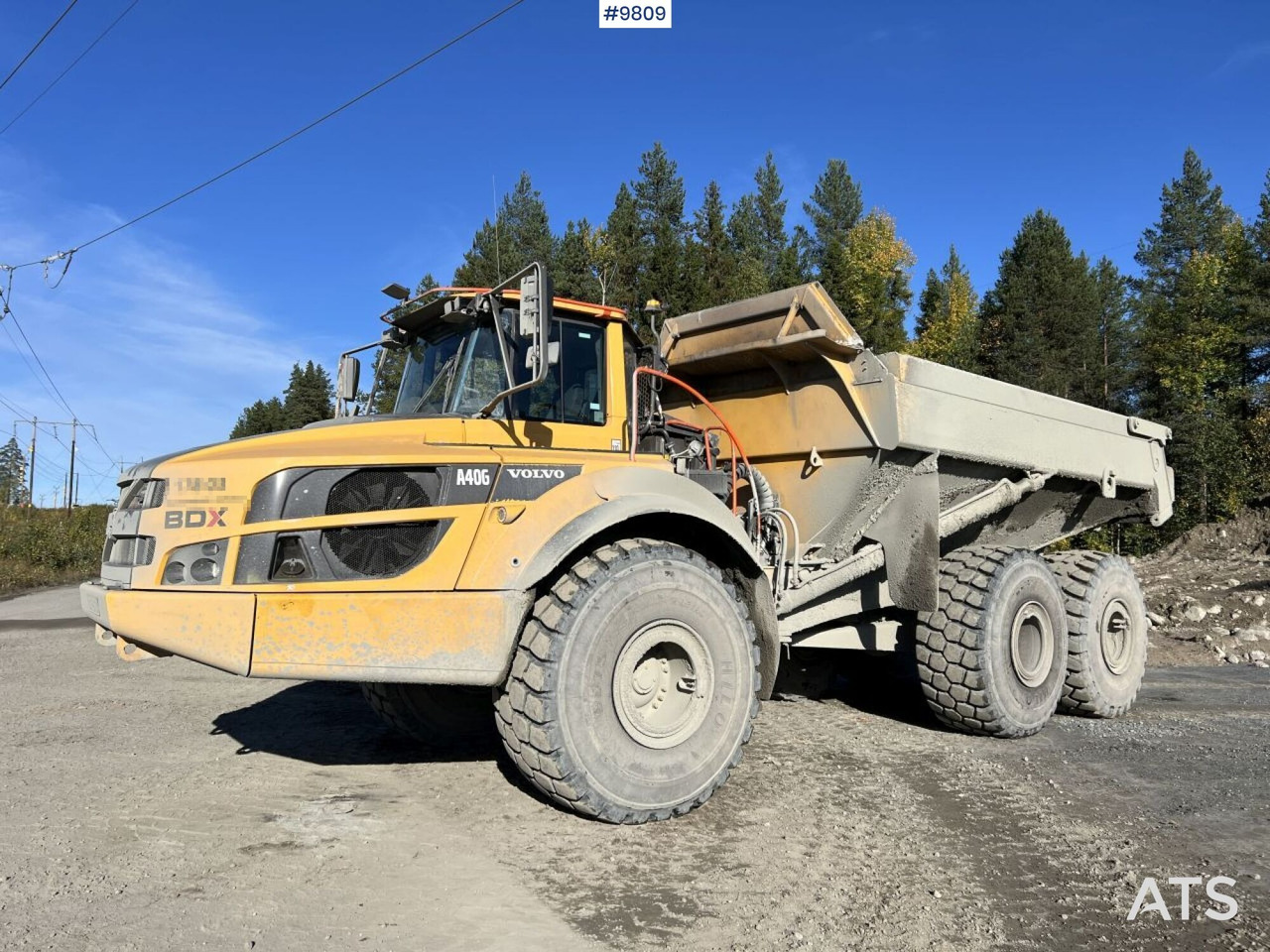 Volvo A40G dump truck - Knickgelenkter Dumper: das Bild 1 Volvo A40G dump truck - Knickgelenkter Dumper: das Bild 1
