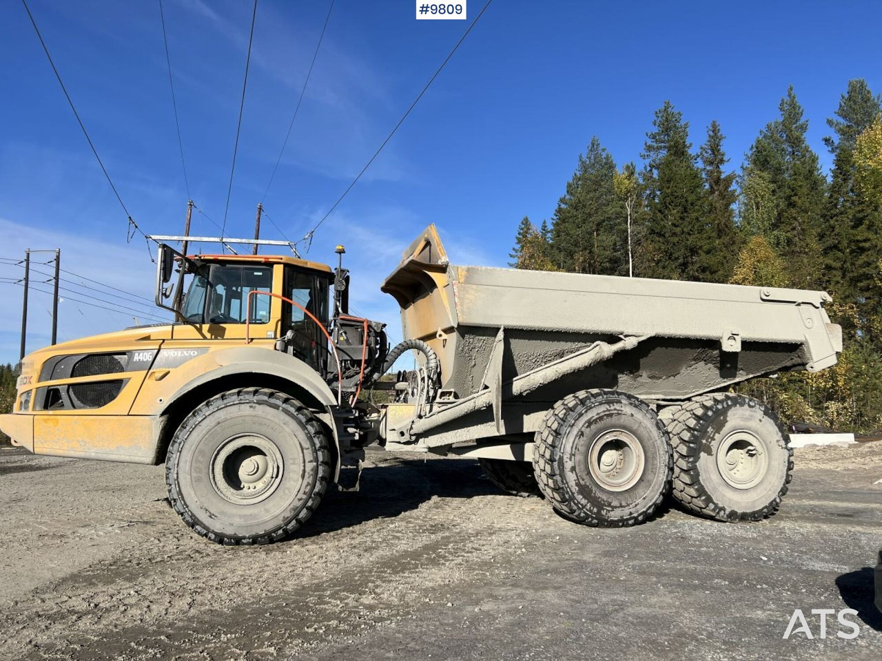 Volvo A40G dump truck - Knickgelenkter Dumper: das Bild 3 Volvo A40G dump truck - Knickgelenkter Dumper: das Bild 3