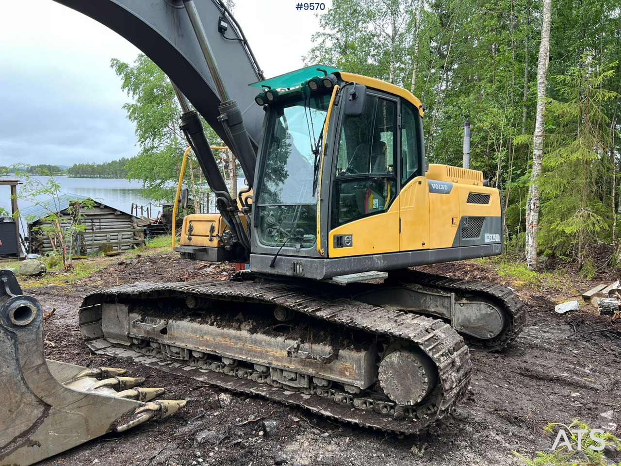 Volvo EC 250 DL grävsystem, rotor och planerskopa - Kettenbagger: das Bild 5 Volvo EC 250 DL grävsystem, rotor och planerskopa - Kettenbagger: das Bild 5