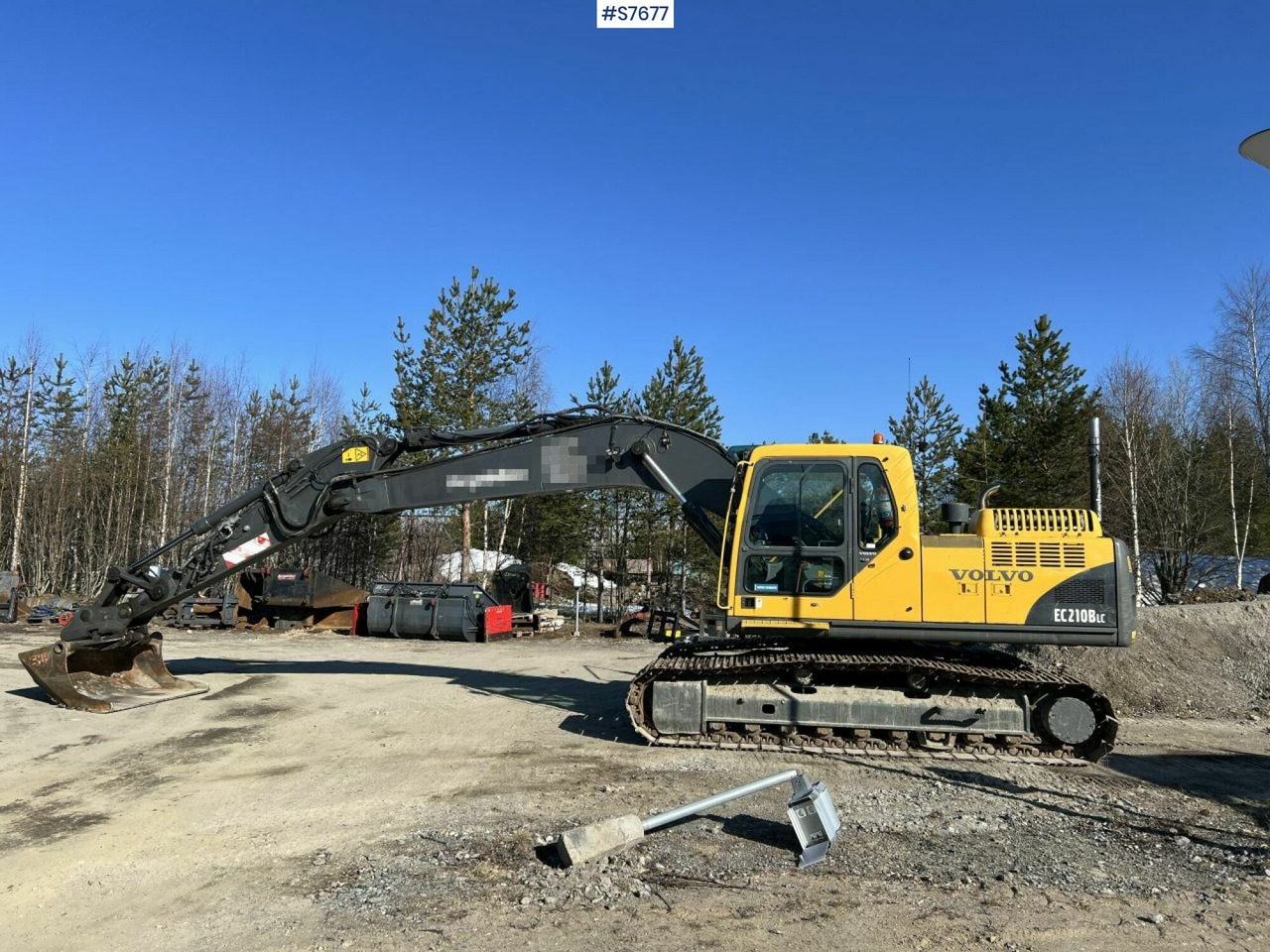 Volvo EC210 BLC Excavator with digging system - Bagger: das Bild 2 Volvo EC210 BLC Excavator with digging system - Bagger: das Bild 2