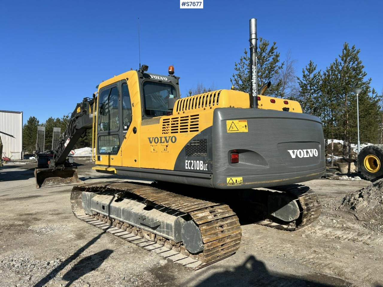 Volvo EC210 BLC Excavator with digging system - Bagger: das Bild 3 Volvo EC210 BLC Excavator with digging system - Bagger: das Bild 3