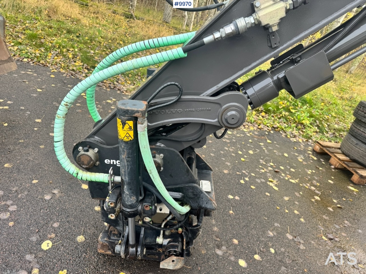 Volvo ECR88D crawler excavator with rotor tilt, 3 buckets, and ripper. 910 hours! - Kettenbagger: das Bild 4 Volvo ECR88D crawler excavator with rotor tilt, 3 buckets, and ripper. 910 hours! - Kettenbagger: das Bild 4