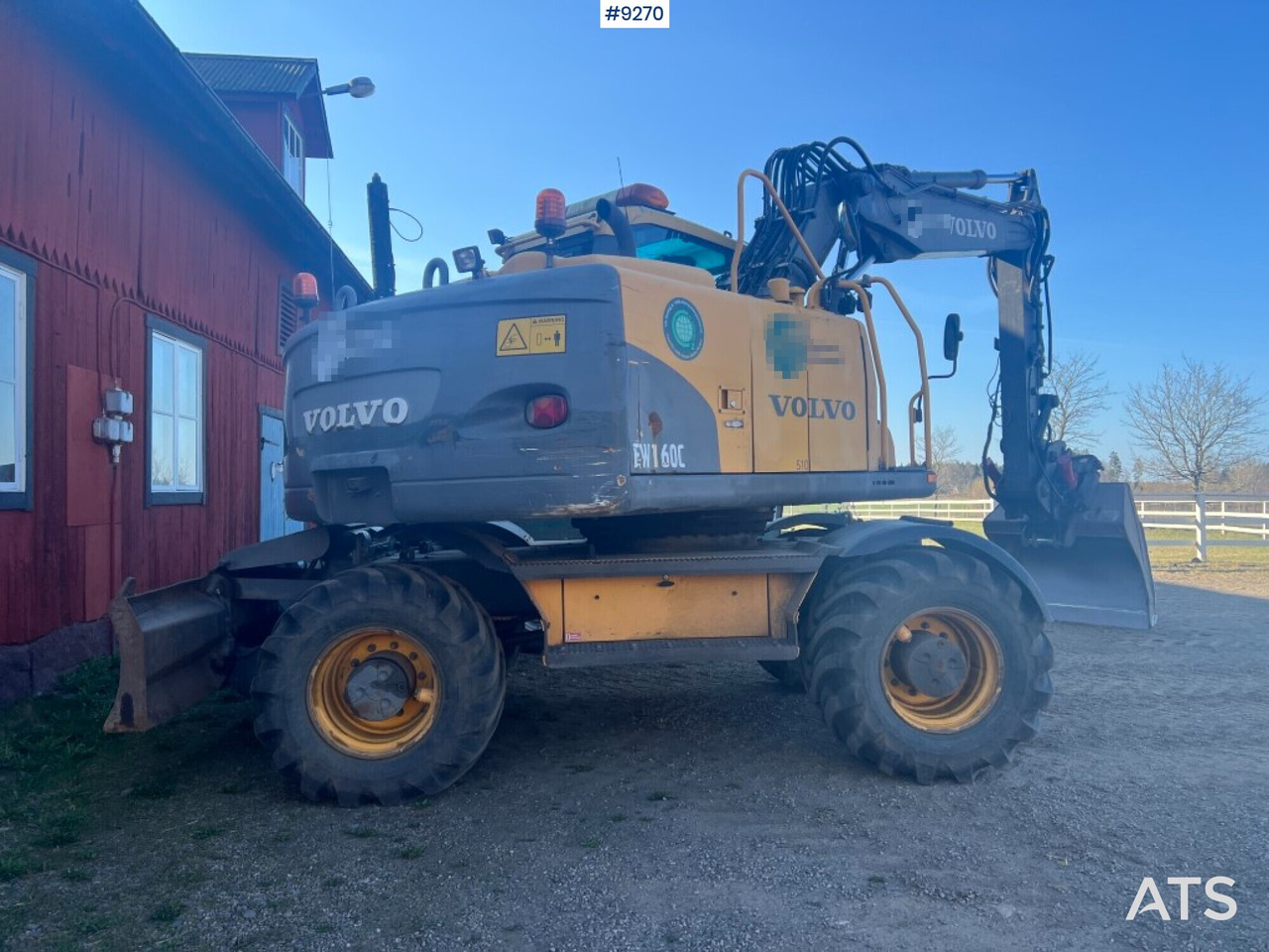 Volvo EW 160 C wheeled excavator (VIDEO) - Mobilbagger: das Bild 2 Volvo EW 160 C wheeled excavator (VIDEO) - Mobilbagger: das Bild 2