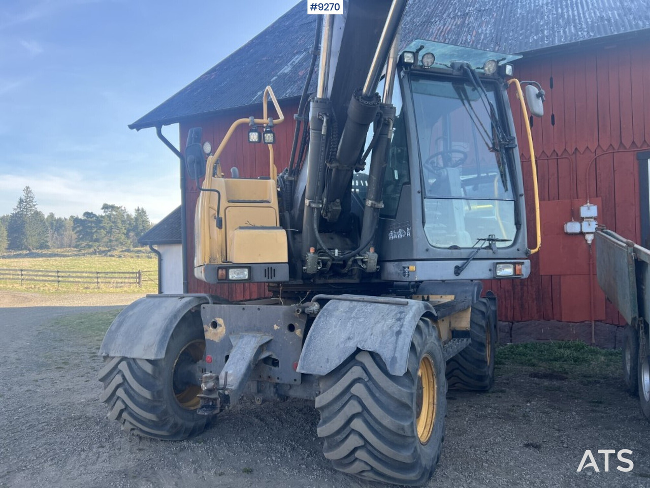 Volvo EW 160 C wheeled excavator (VIDEO) - Mobilbagger: das Bild 3 Volvo EW 160 C wheeled excavator (VIDEO) - Mobilbagger: das Bild 3