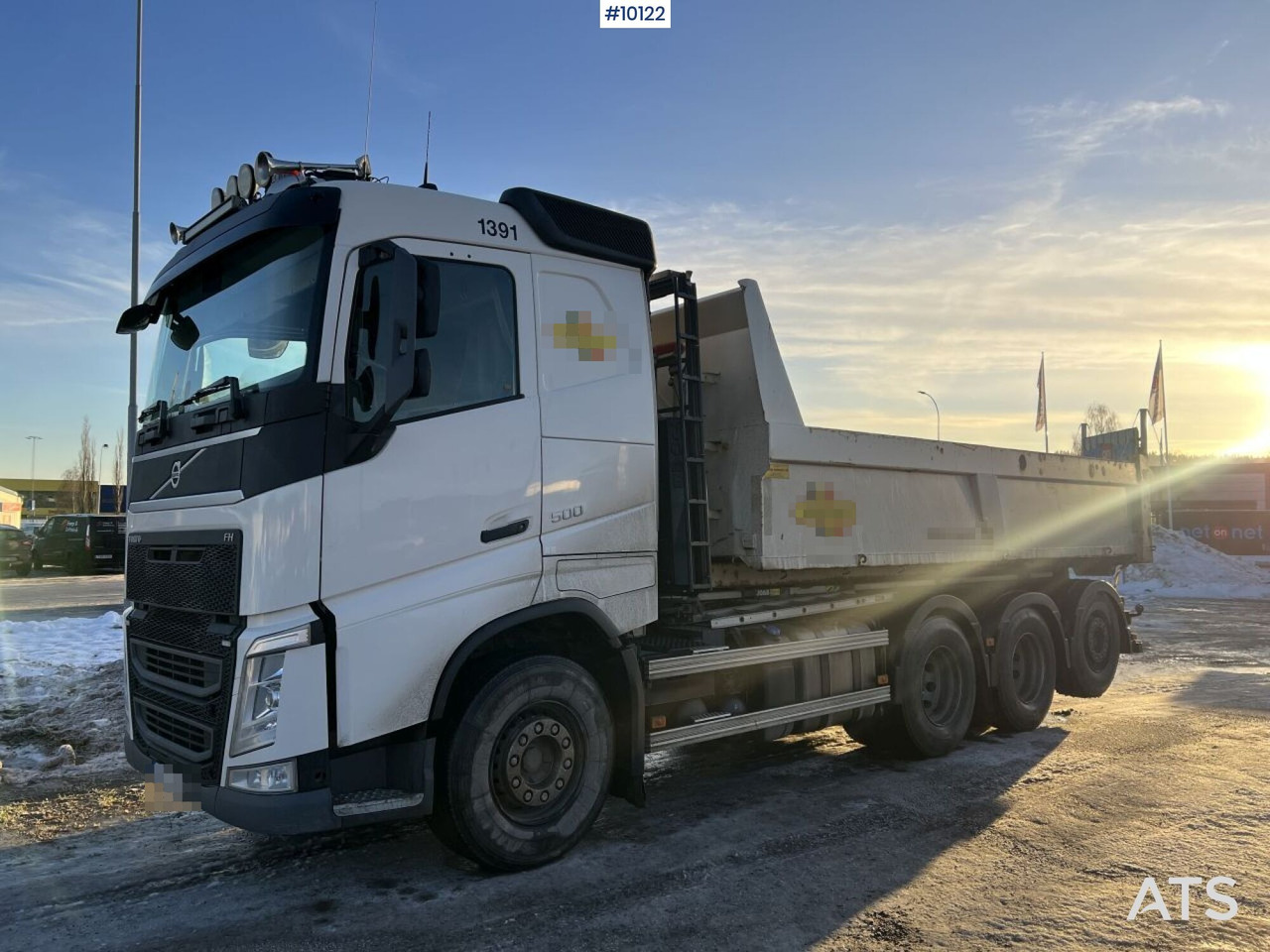 Volvo FH 8*4 Tridem Hooklift with flatbed - Abrollkipper: das Bild 1 Volvo FH 8*4 Tridem Hooklift with flatbed - Abrollkipper: das Bild 1
