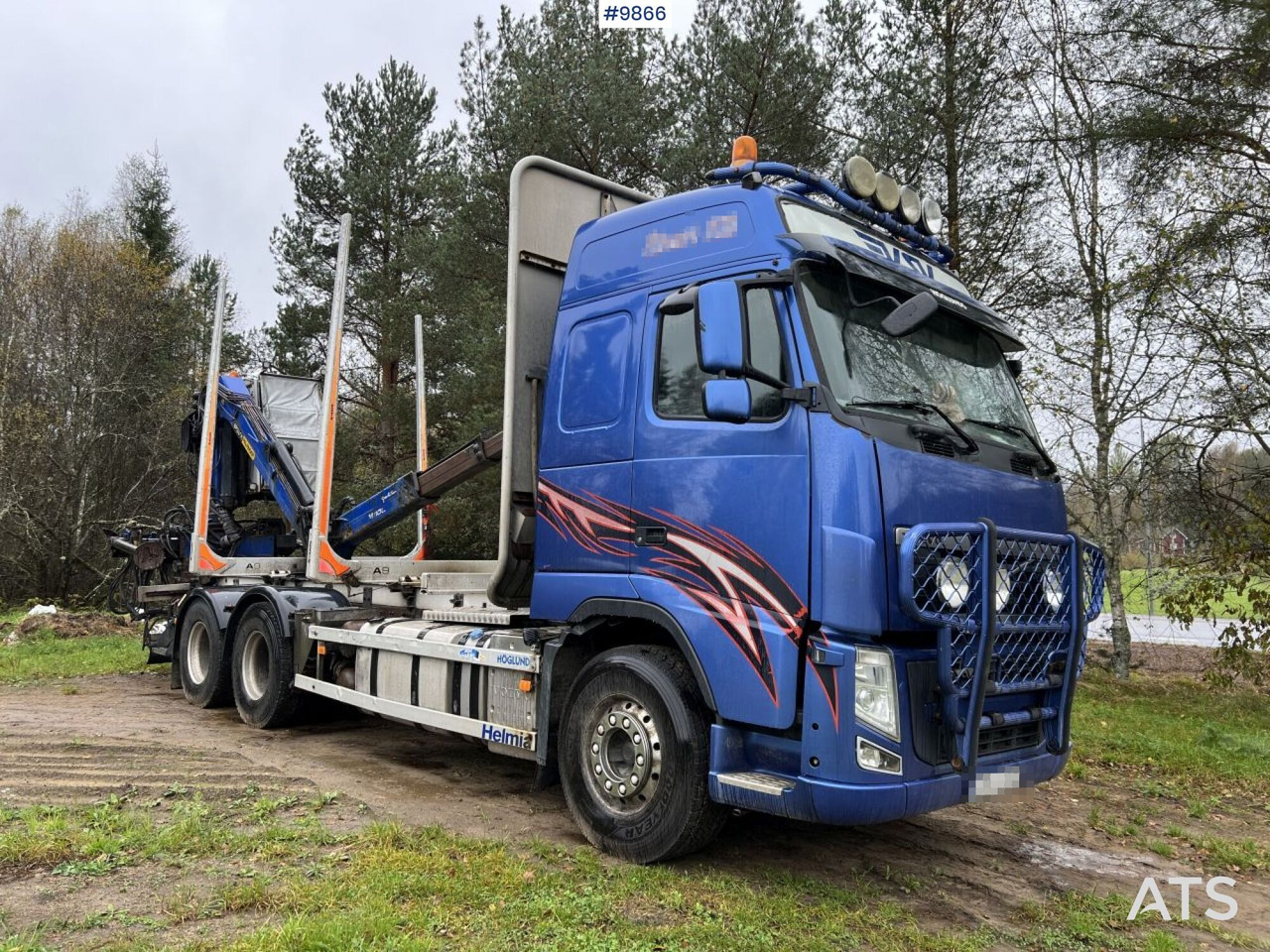 Volvo FH D13 Timber truck with Palfinger M110 crane - Holztransporter: das Bild 1 Volvo FH D13 Timber truck with Palfinger M110 crane - Holztransporter: das Bild 1
