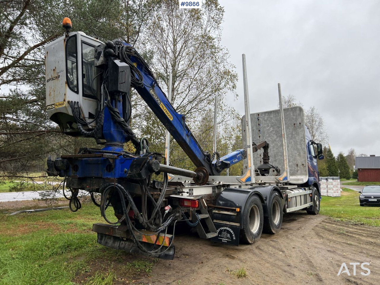 Volvo FH D13 Timber truck with Palfinger M110 crane - Holztransporter: das Bild 4 Volvo FH D13 Timber truck with Palfinger M110 crane - Holztransporter: das Bild 4