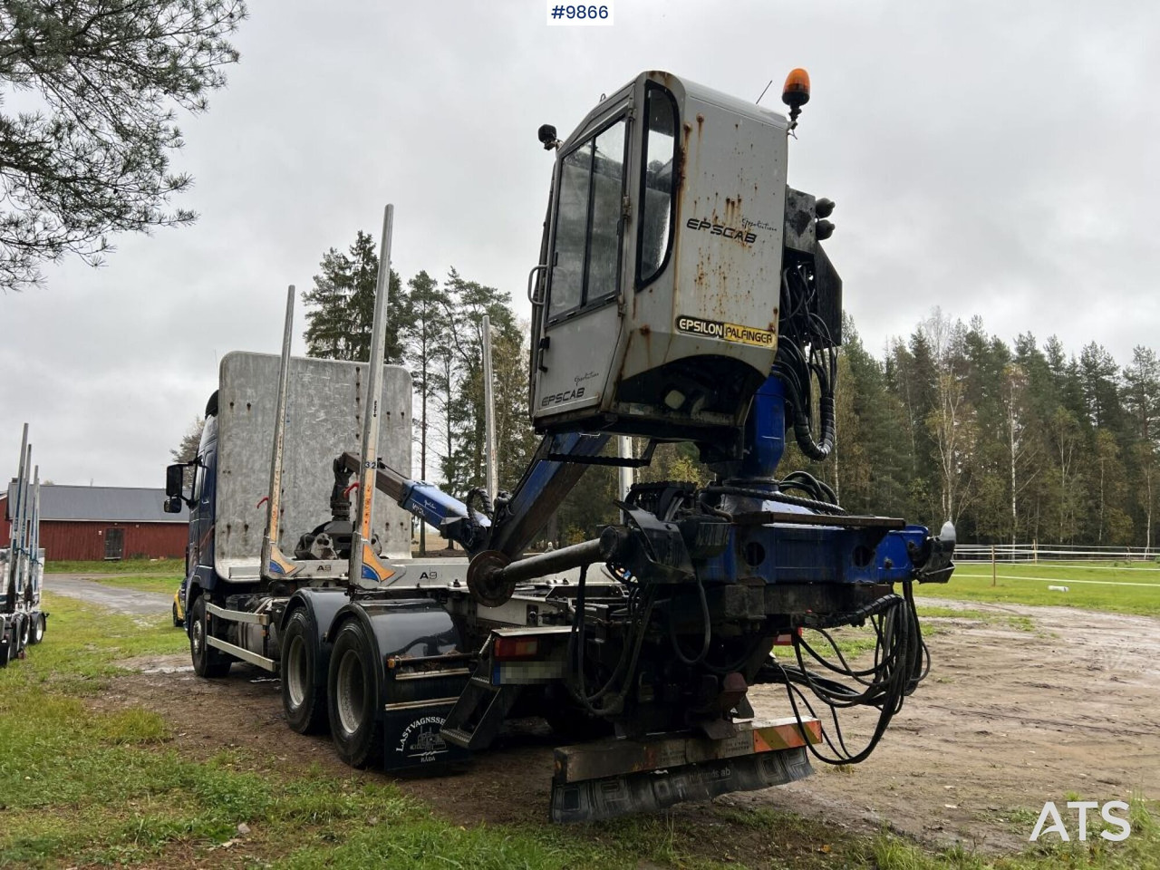 Volvo FH D13 Timber truck with Palfinger M110 crane - Holztransporter: das Bild 5 Volvo FH D13 Timber truck with Palfinger M110 crane - Holztransporter: das Bild 5