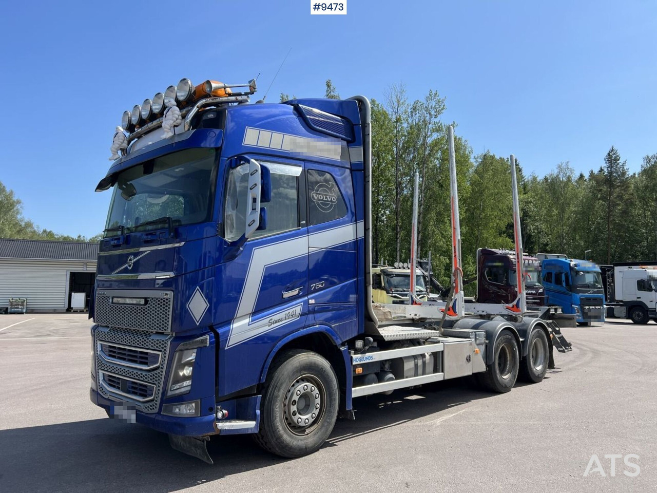 Volvo FH16 750 Logging truck - Holztransporter: das Bild 1 Volvo FH16 750 Logging truck - Holztransporter: das Bild 1