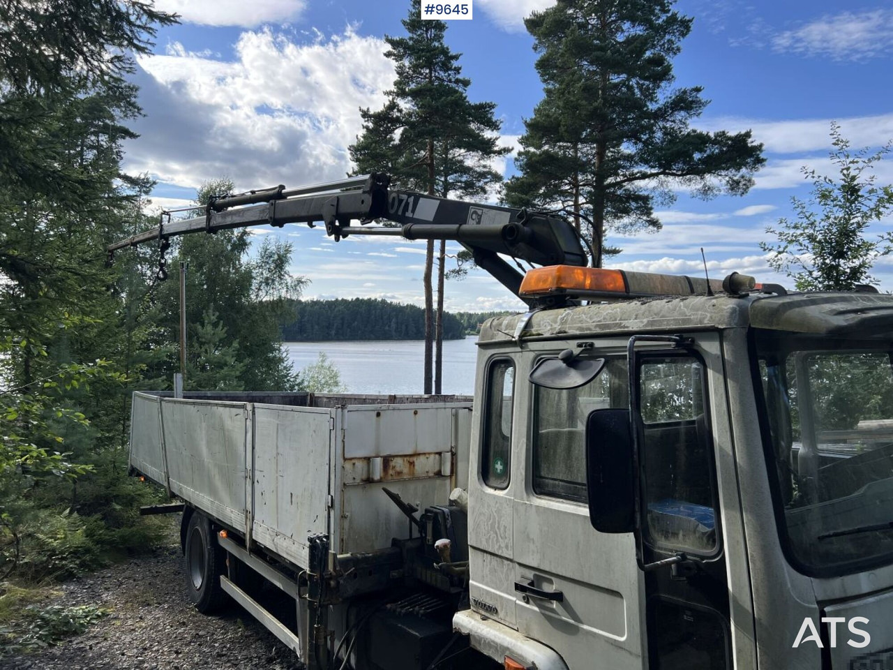 Volvo FL 614 4X2 Crane truck Repair object (VIDEO) - Pritsche LKW, Autokran: das Bild 2 Volvo FL 614 4X2 Crane truck Repair object (VIDEO) - Pritsche LKW, Autokran: das Bild 2