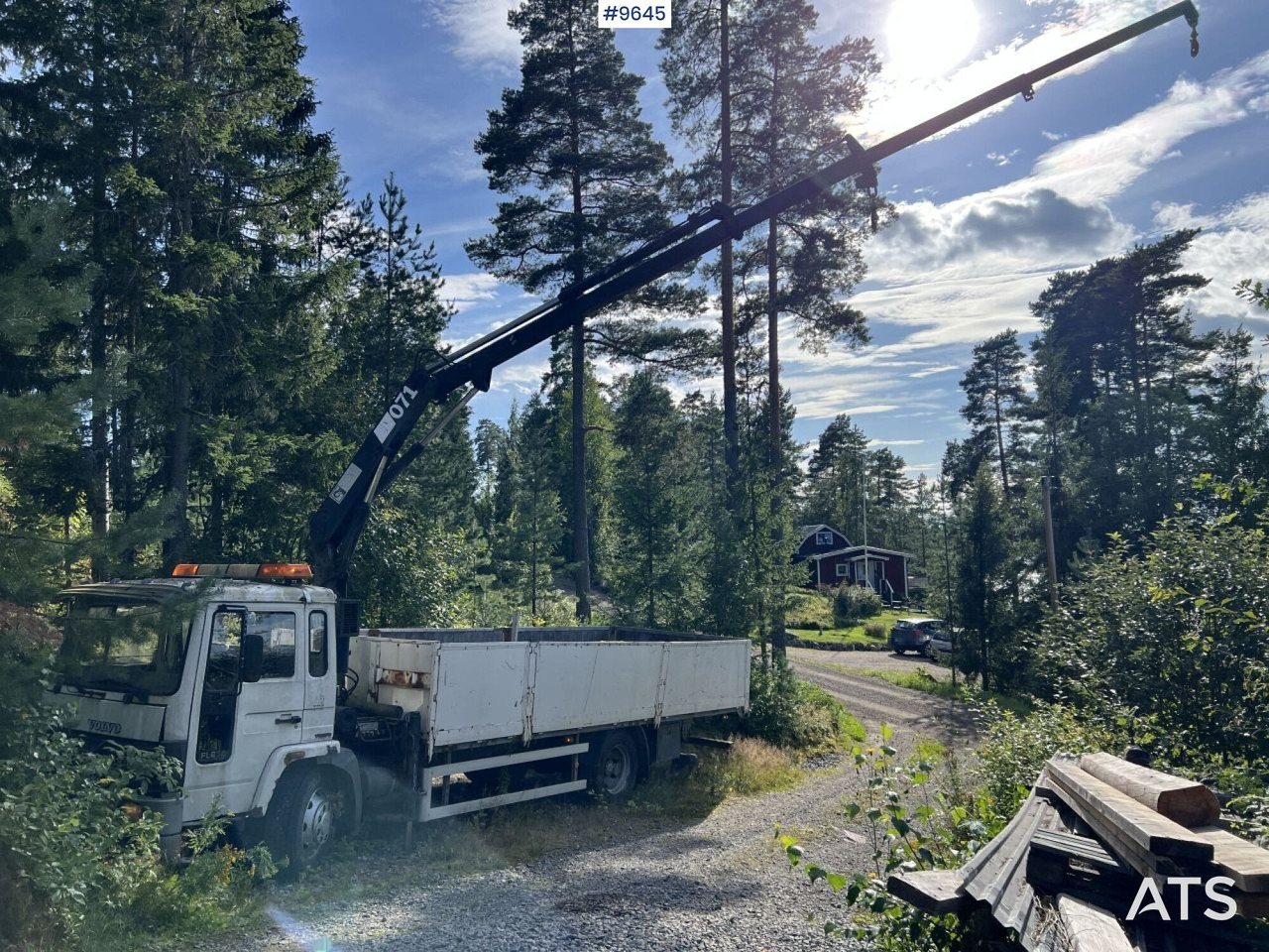 Volvo FL 614 4X2 Crane truck Repair object (VIDEO) - Pritsche LKW, Autokran: das Bild 1 Volvo FL 614 4X2 Crane truck Repair object (VIDEO) - Pritsche LKW, Autokran: das Bild 1